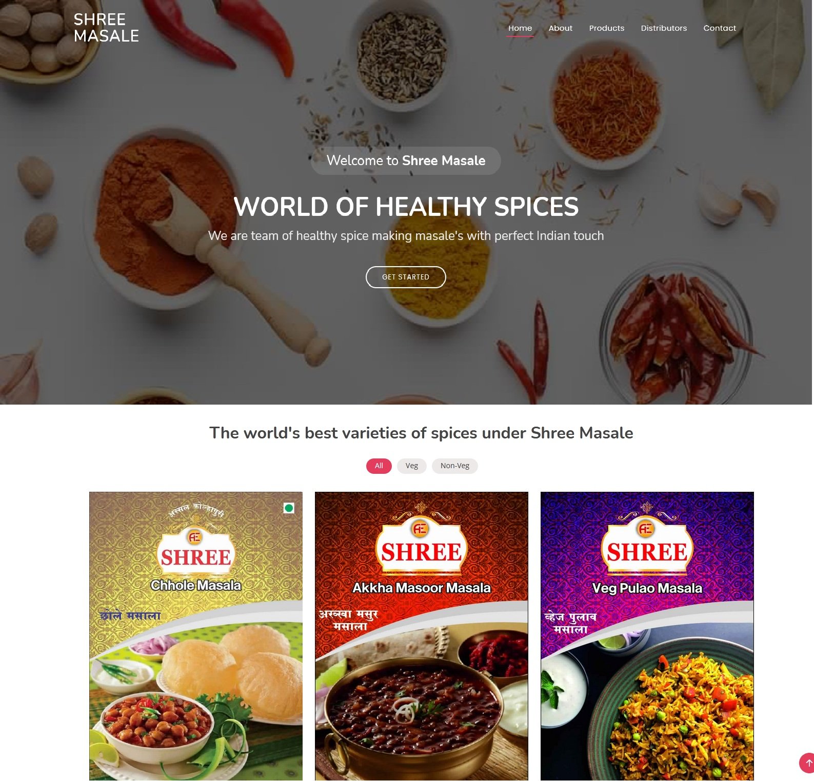 Food Industry Website