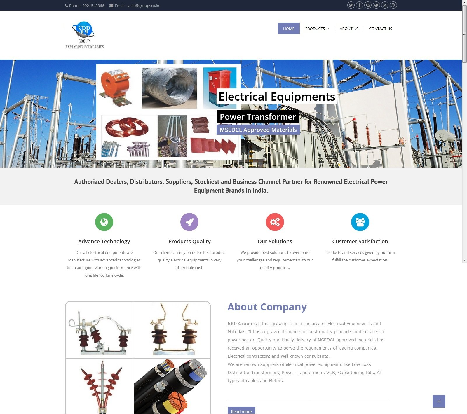 Industrial Website